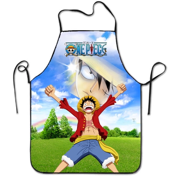 Cooking Kitchen Chef Apron for Women Men One Piece Bib Apron Adjustable