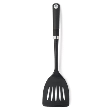 Cooking Light Classic Nylon Turner, Slotted Spatula, Black