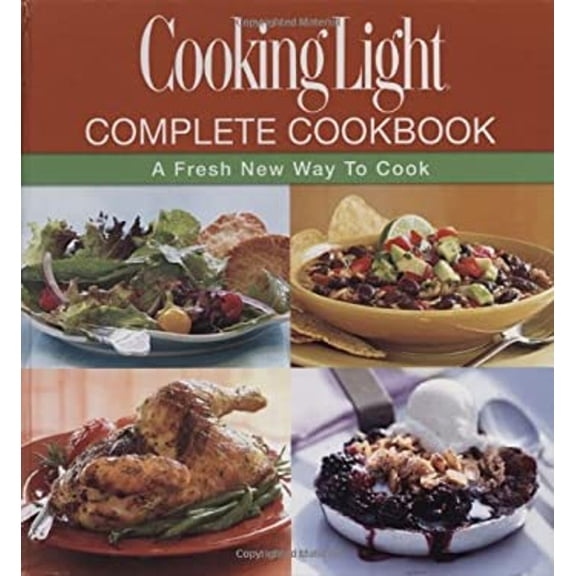 Pre-Owned Cooking Light Complete Cookbook: A Fresh New Way to Cook (Book & CD-ROM) (Unknown) 0848731972 9780848731977