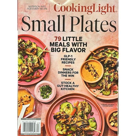 Cooking Light Small Plates Magazine Summer 2026