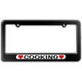 thumbnail image 1 of Cooking Love with Hearts License Plate Frame, 1 of 1