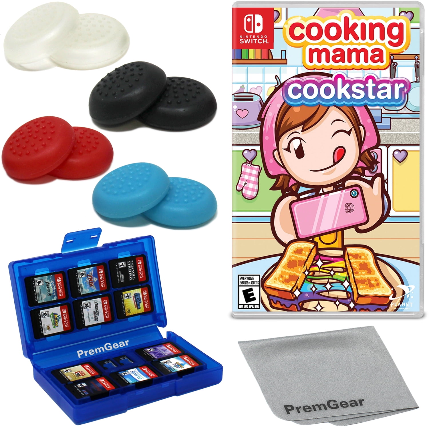 Cooking Mama: Cookstar for Nintendo Switch, with PremGear
