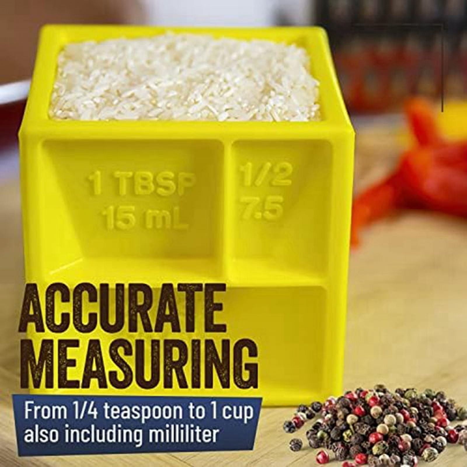 Cooking Measuring Cups, Dishwasher Safe Measuring Cup, Measure Spoons 