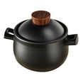 thumbnail image 1 of Cooking Pot Casserole, Japanese Donabe Ceramic Hot Pot,Earthenware Clay Pot Donabe Pot Stew Pot Soup Pot Kitchen Stockpot, 1 of 8