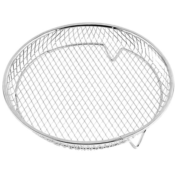 Cooking Rack Round,Stainless Steel Fryer Grill Rack for Cooking Cooling Steaming Baking,Stackable Air Fryer Pot Pressure Cooker For Oven Microwave Pot Roasting,Steamer Accessories(8x8)