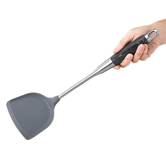 Cooking Spatula Non Cooking Utensils Heat Resistant Chefs Cookware Dishwasher Safe for Various Dishes Pots