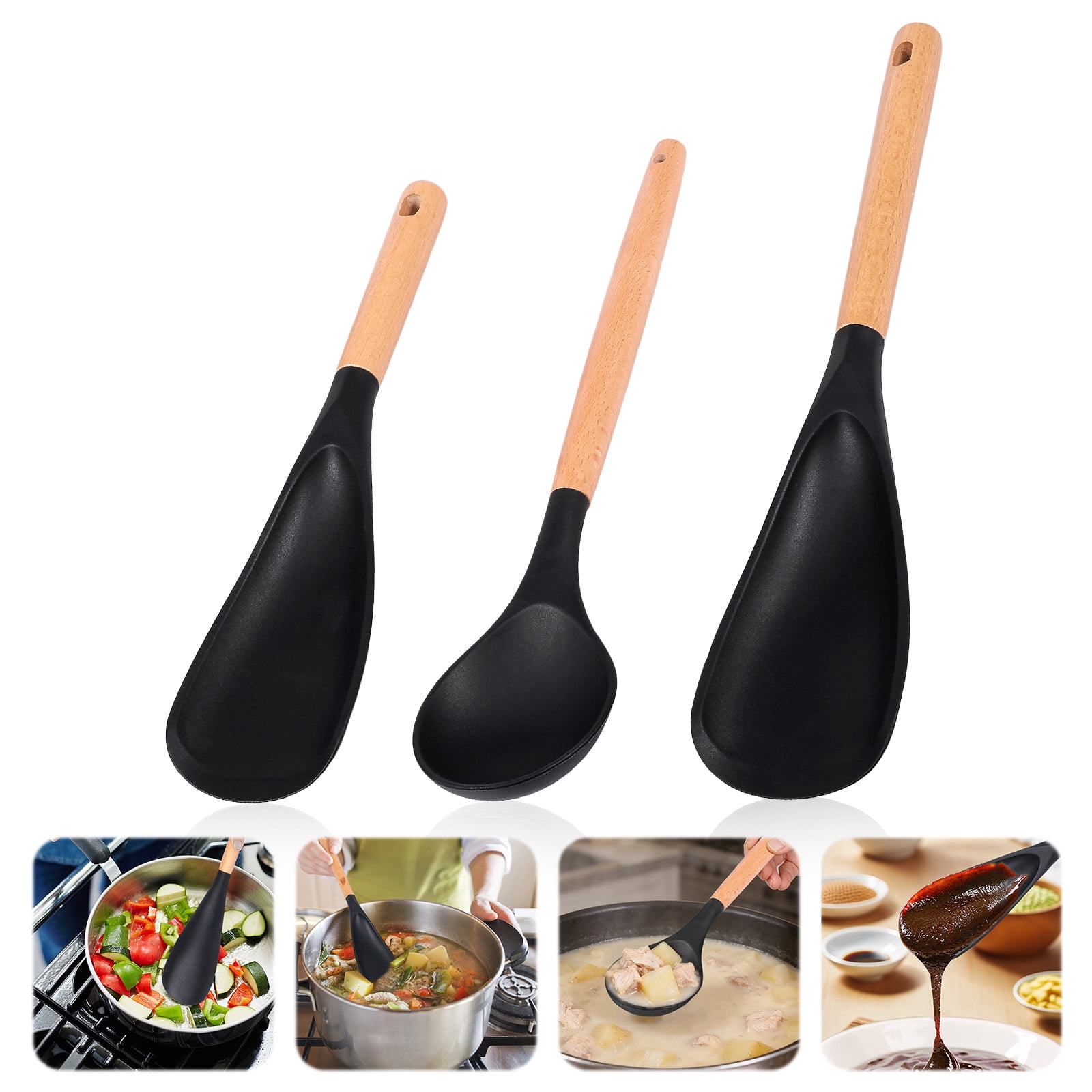 Cooking Spoon for Nonstick Cookwares, Great for Cooking and Serving ...