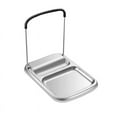 thumbnail image 1 of Cooking Spoon Rest with Lid Holder, Kitchen Utensil Drip Pad,Countertop Organiser Rack for Ladles, Tongs, 1 of 6
