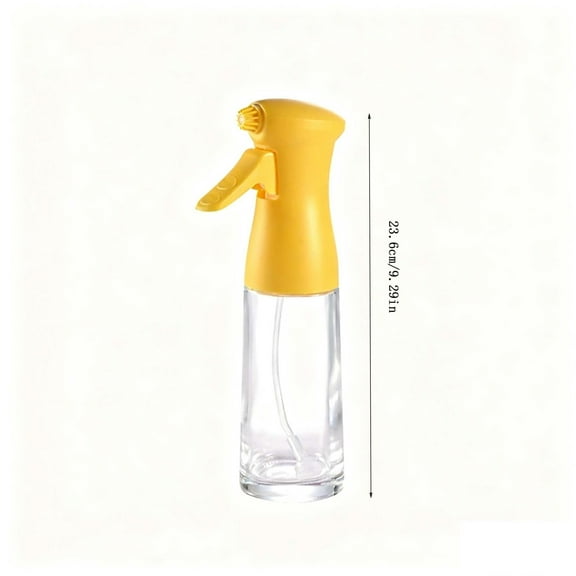 Cooking Spray Bottle 200ml Glass Oil Dispenser for Olive Oil Grilling Air Fryer Kitchen Accessory