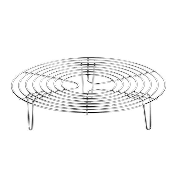Cooking Steamer,Steamer Rack Steaming Rack Stainless Steel,Steamer Rack Steaming Tray Stand Round Cooling,Racks Steaming Stand Canner Food Steamer Basket,Cooking Camping Outdoor 7.87inch