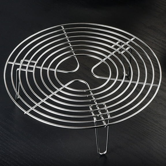 Cooking Steamer,Steamer Rack Steaming Rack Stainless Steel,Steamer Rack Steaming Tray Stand Round Cooling,Racks Steaming Stand Canner Food Steamer Basket,Cooking Camping Outdoor 7.09inch
