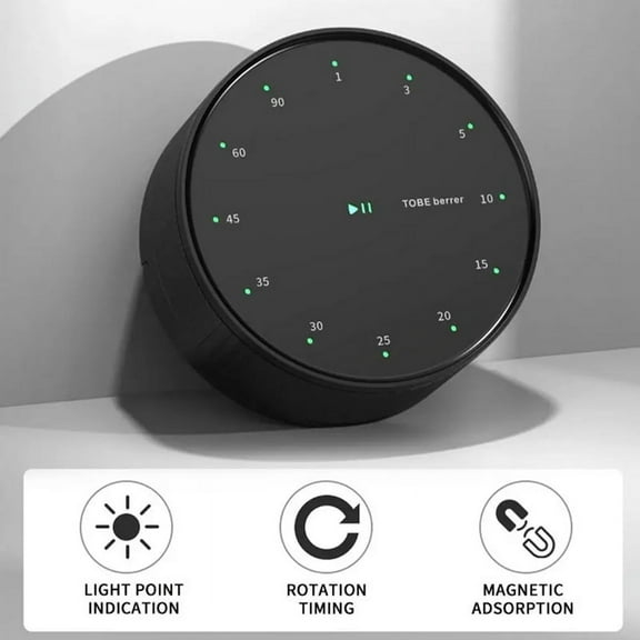 Cooking Timer 90 Minute Kitchen Countdown Timer+Loud Alarm Fast Setting Time Management Countdown Reminder Magnetics