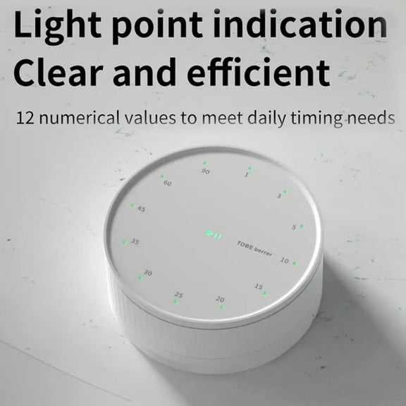 Cooking Timer 90 Minute Kitchen CountdownTimer with Loud Alarm Fast Setting Time Management Countdown Reminder Magnetic