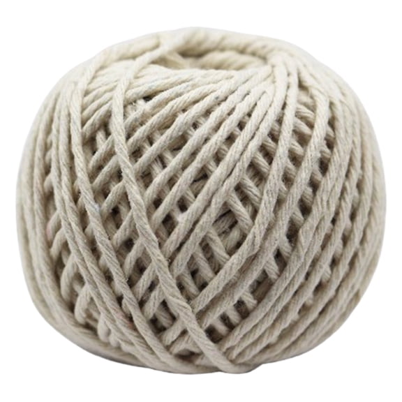 Cooking Tools Cotton Meat Barbecue Tie String, Ideal for Trussing Meats, Arts And Crafts, Eco-Conscious Design, 1 Roll of Thread