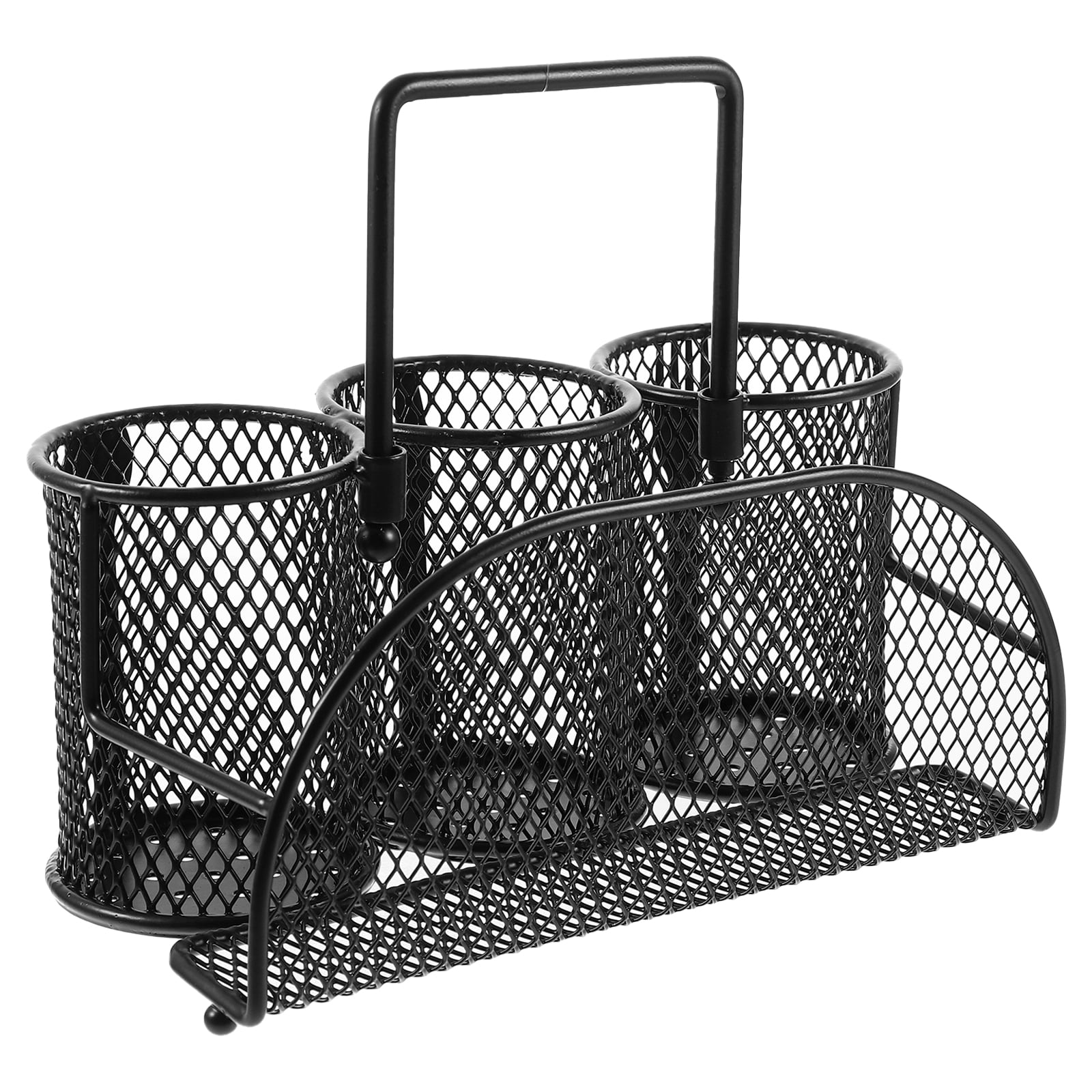 Cooking Utensil Holder Dishwasher Chopstick Basket Drain Rack Wrought Iron Drying Flatware Home