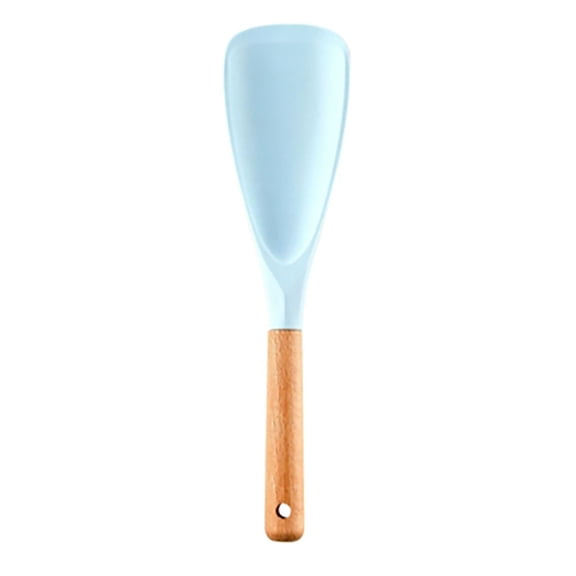 Versatile Silicone Scraper Kitchen Spoon for Nonstick Cookware Baking Pan Prep Ergonomic Utensils Product Cooking Utensils