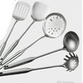 thumbnail image 1 of Cooking Utensil Set, Stainless Steel Kitchen Utensil Set, Nonstick Kitchen Gadgets Cookware Set with Spatula, 1 of 4