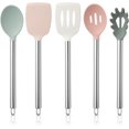 thumbnail image 1 of COOK WITH COLOR 5-Pc Cooking Utensils Set Kitchen Gadgets & Essentials, Mint, 1 of 7