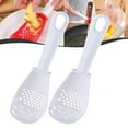thumbnail image 1 of Cooking Utensils Multifunctional Kitchen Cooking Spoon Silicone Slotted Spoons Versatile Kitchen Tools Strainers Small Spatula Spoons for Effortless Cooking, 1 of 8