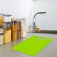 thumbnail image 1 of Cooking Utensils Nonslip Cutting Board Mat for Safe Food Prep Kitchen Tool and Cook Supplies, 11.42*7.84 inch, Green, 1 of 9