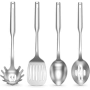 Cooking Utensils Set, 4- Stainless Steel Kitchen Tools for