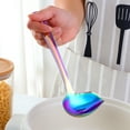 thumbnail image 1 of Cooking Utensils Set Clearance! Household Kitchen Utensils 304 Stainless Oil Spoon New Thick Soup Spoon Small Juice Kitchen Utensils Spoon Oil 1 Spoon, 1 of 4