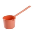 thumbnail image 1 of Cooking Utensils Set Clearance! Shampoo Spoon Water Spoon Long Handled Utensils Shampoo Rinse Cup Bathroom Bucket Watering Water Shower Bucket Japanese Bath Stool Long Handled Water Pp Orange, 1 of 8