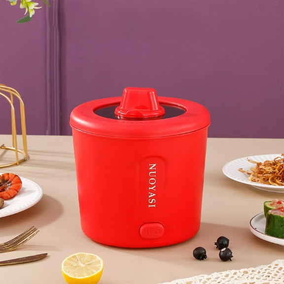 Cooking Utensils Set,Hot Pot 1L Ramen Cooker 450W Rapid Noodles Cooker Multifunctional Pot For Cooking Pasta Soup Portable Pots With Over Heating For Dorm Travel