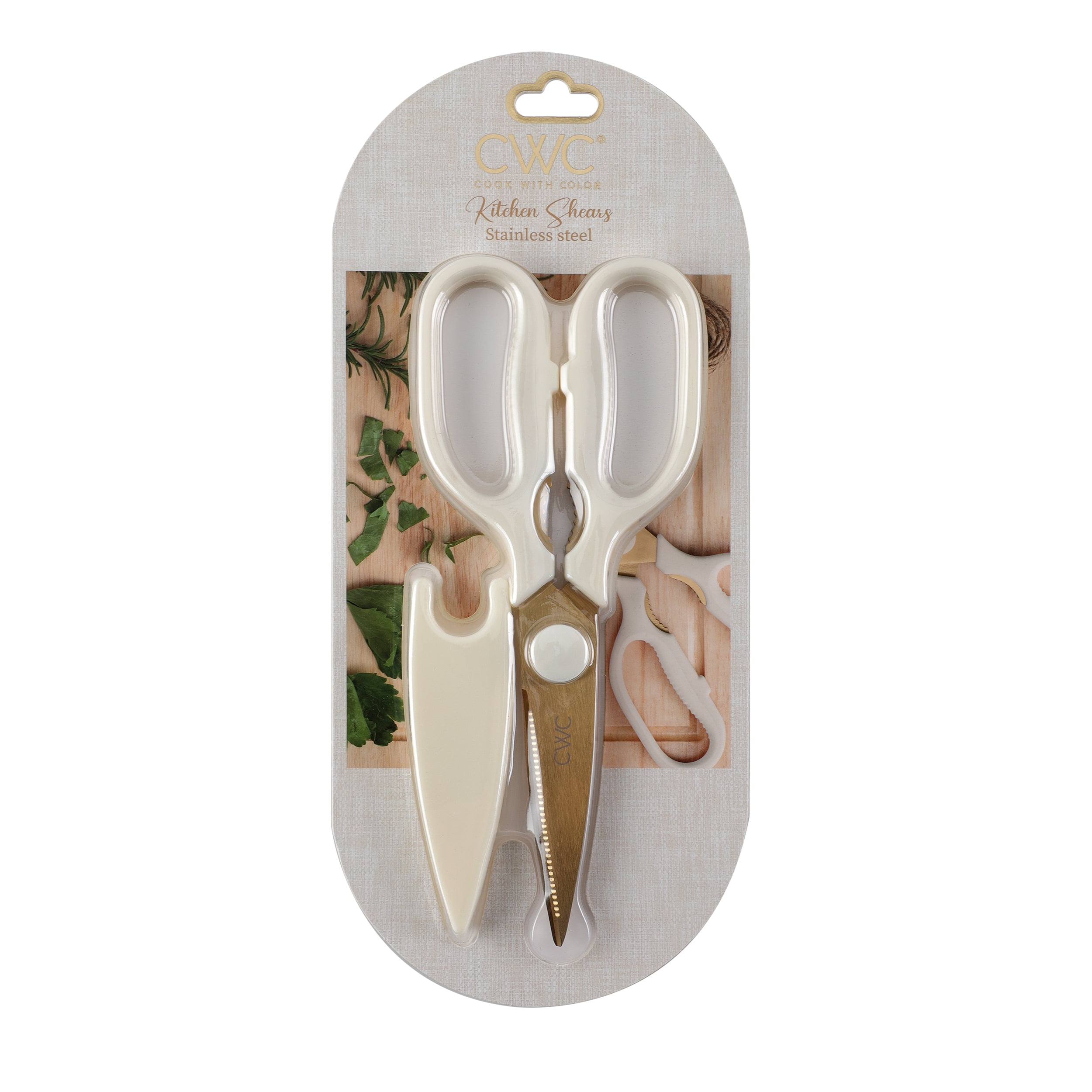 Cook with Color Kitchen Shears – Versatile, Comfortable, and Durable