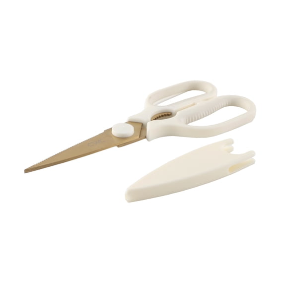 Cook with Color Stainless Steel Kitchen Shears, Utility Kitchen Scissors for Food, Herbs, Poultry, & Meat