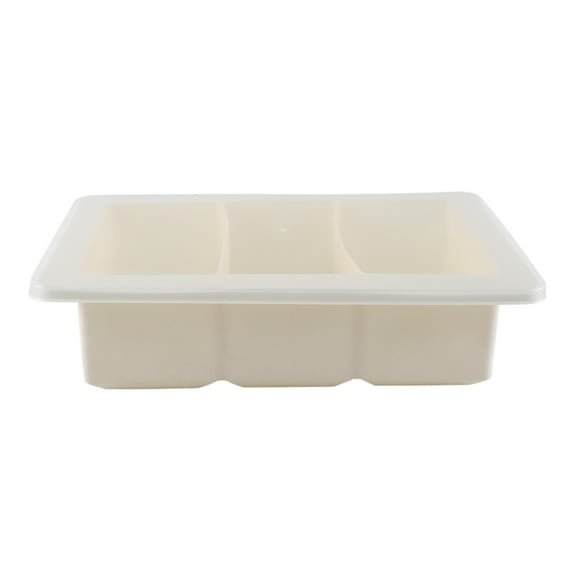 Cook with Color Silicone Freezer Tray with Lid  Durable, Easy Release & Dishwasher Safe