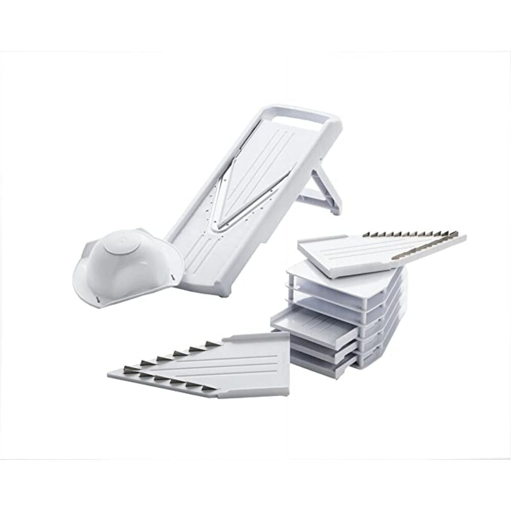 Deluxe Cook V-Blade Mandoline Slicer - Light, Compact, Easy to Use & Clean