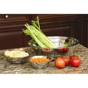 COOKPRO 717 5PC STAINLESS STEEL MIXING BOWL SET VERY DURABLE