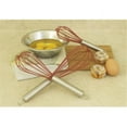 thumbnail image 1 of Cookpro 734 8 in. Stainless Steel Red Silicone Whisk - 3 Piece, 1 of 1