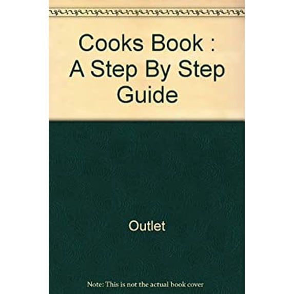 Pre-Owned Cooks Book: A Step By Guide Hardcover Rh Value Publishing