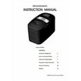 thumbnail image 1 of Cooks Essentials Bread Machine Maker Instruction Manual Model: 41300B REPRINT, 1 of 1