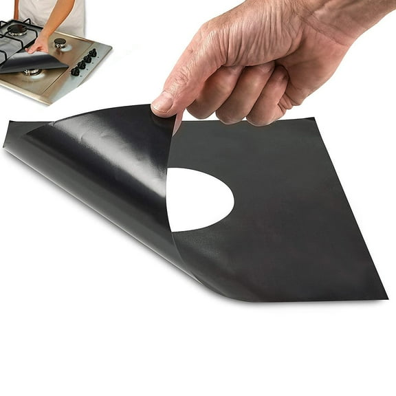 Cooks Innovations Burner Covers - Non-Stick Heat Resistant Stove Top Covers for Kitchen - Easy to Clean 4packs