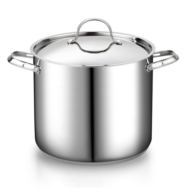 Cooks Standard 18/10 Stainless Steel Stockpot 12Quart, Classic Deep