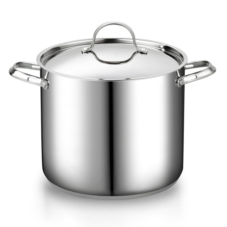 Made In Cookware - 12 Quart Stainless Steel Stock Pot With Lid 