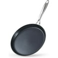 thumbnail image 1 of Cooks Standard Crepe Pan Hard Anodized Ceramic Nonstick Pancake Pan, 10.5-inch Griddle Dosa Tawa Tortilla Skillet Pan Induction Cookware, Black, 1 of 6