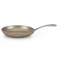 thumbnail image 1 of Cooks Standard Classic 10.5 Inch Hard Anodized Nonstick Frying Pan, Ceramic Cookware Skillet Egg & Omelet Pan, Induction, Compatible with Most Stovetops, Bronze, 1 of 5