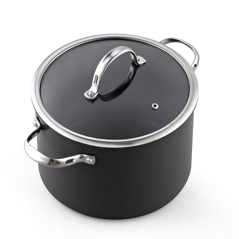 Cooks Standard 1-Quart Hard Anodized Nonstick Saucepan with Lid