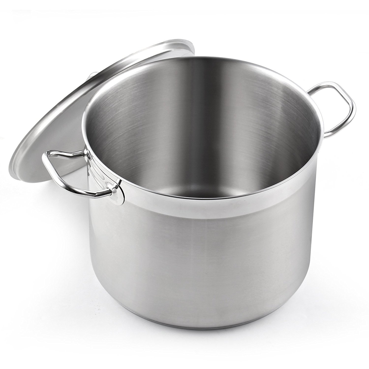 Cooks Standard Stockpots Stainless Steel, 8 Quart Professional Grade Stock Pot with Lid, Silver - image 1 of 8