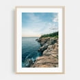 thumbnail image 1 of Cooksey Drive Overlook - Maine Photography Oak Framed Wall Art Print 16 x 24 inches, 1 of 59