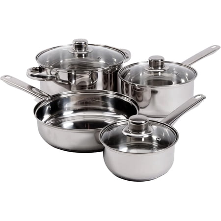 Landon 7 Piece Cookware Set,Stainless Steel