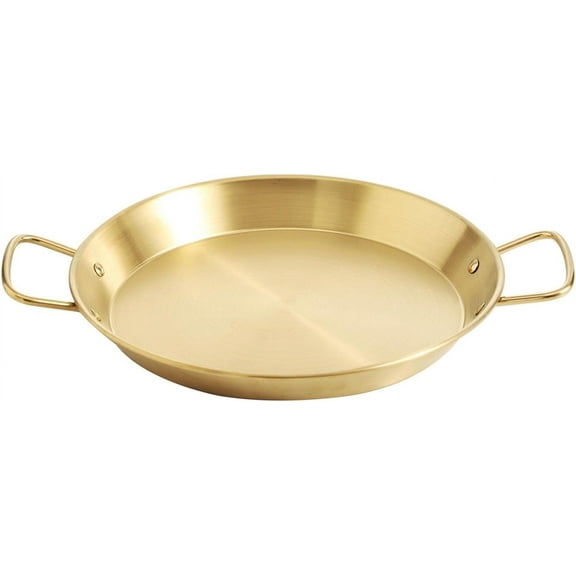 Cookware Fry Pan Stainless Kitchen Spain Fried Eggs Paella Pan Non Stick Skillet Pan With Double Handle Paella Base Flat Grill Skillet Frying Pan Roasting Pans