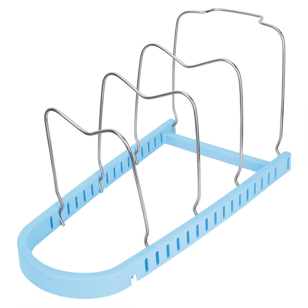 Cookware Organizer MultiPurpose Kitchen Storage Shelving Shelf Rack