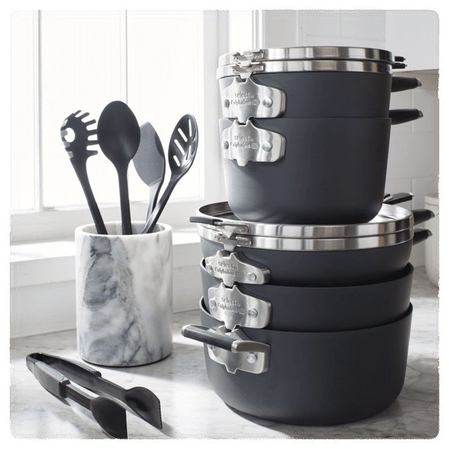 Cookware Set Calphalon HardAnodized Nonstick 14Piece