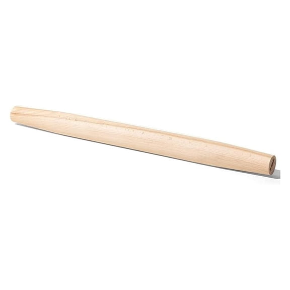 Cookware - Solid Beechwood Rolling Pin - Tapered Ends - Hungary