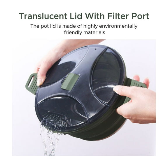 Cookware pan,Set Cookware Set Portable Set Pot Set Portable Set Collapsible Huiop Buzhi Siuke Set 1